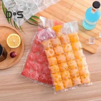 20 шт. пакеты для кубиков льда пищевого качества, легко высвобождаемые безопасные пакеты-холодильники для холодного льда чистый