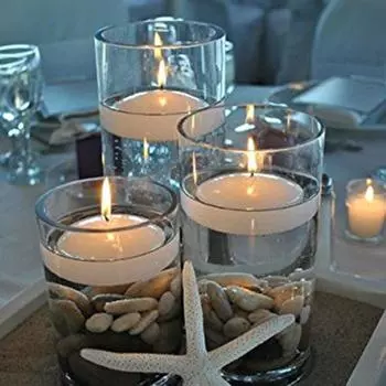 20 шт. парафиновые сферические плавающие свечи на День святого Валентина, свадьбу, день рождения, признание в любви, свечи в подарок