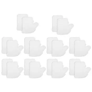 20 шт. Перчатки для пыли многоразовые моющиеся перчатки для уборки дома многоцелевые антистатические перчатки для уборки растений