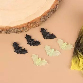 20 шт. пластиковая черная светящаяся поддельная летучая мышь украшение на Хэллоуин дом с привидениями реквизит аксессуары A