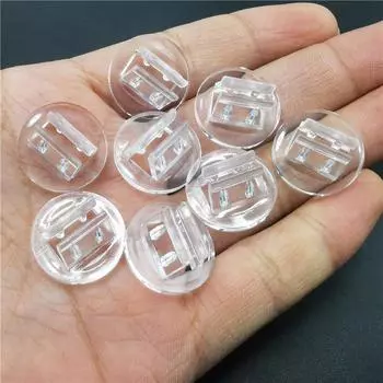 20 шт. Пластиковые карты подставки уникальные прозрачные фиксированные реквизиты для бумажных настольных игр карты 24.5mm