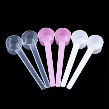 20 шт., пластиковые мерные ложки «сделай сам», 5 г, мерная ложка для жидкости, кофе, белок, сухое молоко, совок, домашний кухонный гаджет, сухое молоко розовый