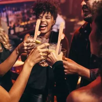 20 шт., пластиковые соломинки для ночного клуба, многоразовые соломинки для вечеринок для цыплят, пластиковые трубочки для коктейлей для девочек