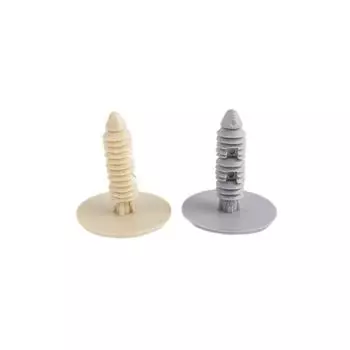 20 шт. пластиковые заклепки с отверстием 7 мм, автомобильные крепежи для зажимов для обшивки крыши Buick Ford