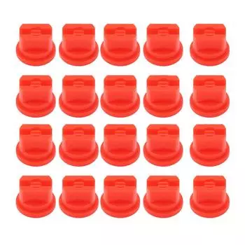 20 шт. плоскоструйный распылитель с равномерным распределением распыления 110 градусов сельскохозяйственный распылитель распыление