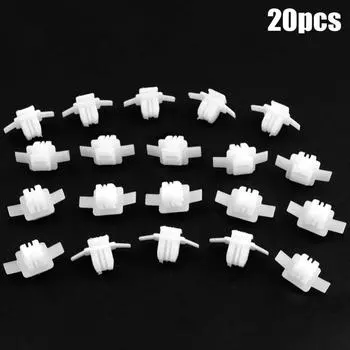 20 шт. подходят для HONDA 8-го поколения Civic и 3-го поколения -CRV клипсы для отделки колесных арок окружают внешнее переднее крыло пластиковый автомобильный крепеж CHINA