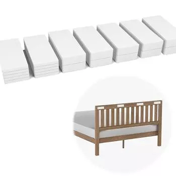 20 шт. подкладок из пенополиэтилена для мебели, ограничители для изголовья (Толщина 15 мм + 5 мм), Защита стен