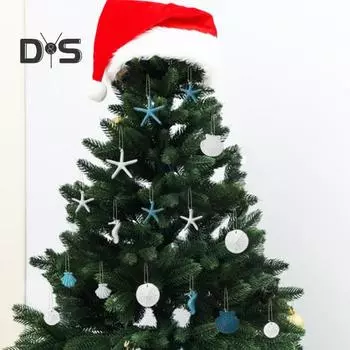 20 шт. подвеска из смолы с изображением морской жизни, искусственная морская звезда, ракушка, морской конек, подвесные украшения, украшения на морскую тематику для домашнего декора 20PCS