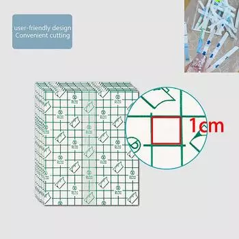 20 шт. полиуретановой пленки для самостоятельной резки, высококачественные термоусадочные наклейки на крылья носа, специальные косплей-полоски для носа, декоративные аксессуары Onesize