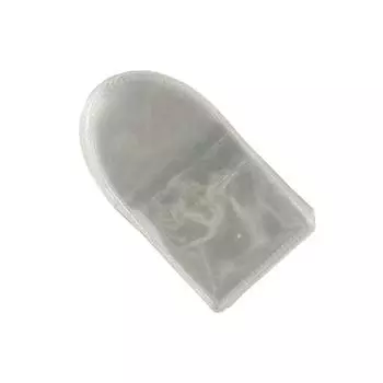 20 шт. полукруглый защитный мешочек для монет с одним карманом, прозрачный пластиковый чехол для медали 20pcs