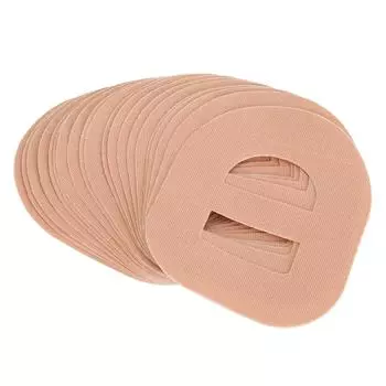 20 шт. предварительно вырезанные водонепроницаемые клейкие ленты для датчиков датчиков кожи бежевый