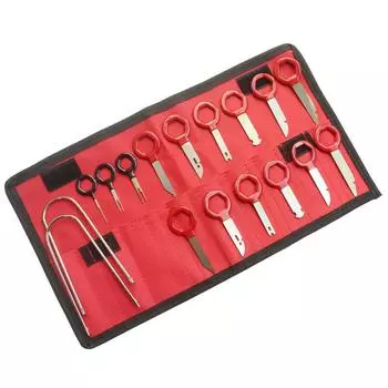 20 шт. Профессиональный Инструмент для Снятия Панели Двери Автомобиля, Автомагнитолы, Стерео, Аудио, CD-плеера, Ключи-клипсы для Снятия, Набор Рычажных Плоскогубцев, Набор Инструментов для Снятия Крепежа