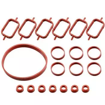 20 шт. прокладок впускного коллектора для BMW M47 E87 E46 E90 E91 E92 E93 E39 E60 11617790198 11612246945 11612245439 11612246949