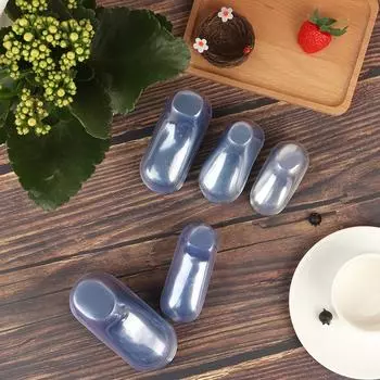 20 шт., прозрачные пластиковые детские ножки, детские пинетки, носки, витрина 8cm