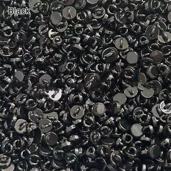 20 шт. Пуговицы с круглой головкой 4 мм, Мини-пряжки для кукольной обуви, DIY Аксессуары для кукольной одежды
