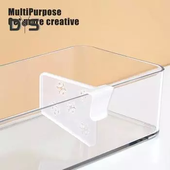 20 шт. разделители полок для дверей холодильника с гладкими краями и без заусенцев, многоцелевой органайзер для холодильника, регулируемые разделители 20PCS