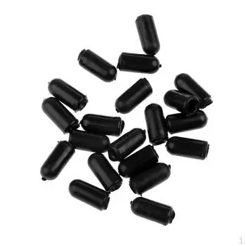 20 шт резиновые буферные бусины для изготовления снастей для ловли карпа