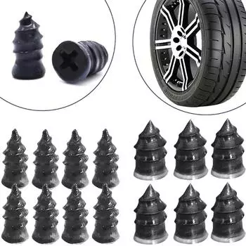 20 шт. резиновый гвоздь для ремонта шин электромобиля, грибовидный гвоздь, инструмент для ремонта шин мотоцикла