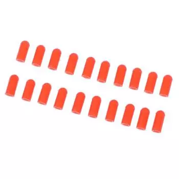 20 шт. резиновый силиконовый чехол для иглы пищевого класса, герметизирующий колпачок для пробирки 20 pcs
