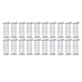 20 шт. рулон марлевого бинта, мягкий, дышащий, эластичный, для ухода за ранами, мгновенно впитывающий марлевый бинт