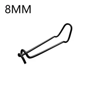 20 шт. Садовые клипсы для шпалер, металлические соединители для стеблей растений, лоз, пряжки для вьющейся рамы для помидоров, огурцов, овощной поддержки 8mm