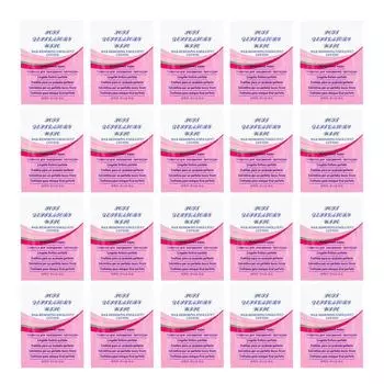 20 шт. Салфетки для удаления воска После депиляции Салфетки для удаления воска для домашнего салона In addition to wax cotton