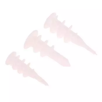 20 шт. самосверлящие пластиковые дюбеля для гипсокартона, пластиковый штифт, самосверлящий комплект дюбелей для гипсокартона, самостоятельное сверление и установка 10x33mm