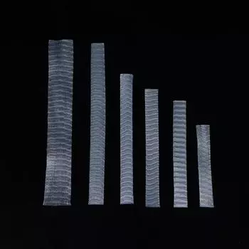 20 шт. сетчатые гибкие сетчатые защитные чехлы, красивые белые косметические кисти для макияжа, защитные приспособления, удобный инструмент A3