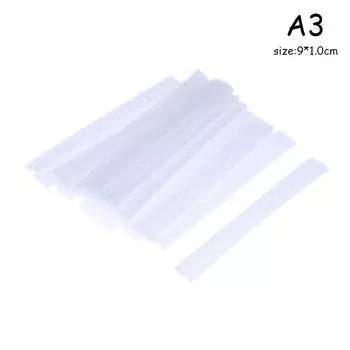 20 шт. сетчатые гибкие сетчатые защитные чехлы, красивые белые косметические кисти для макияжа, защитные приспособления, удобный инструмент