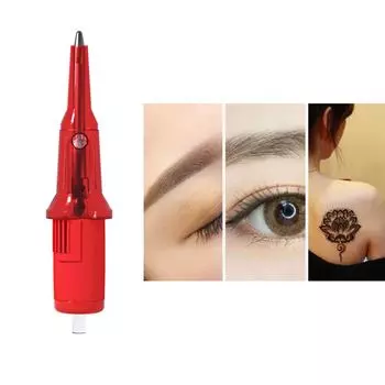 20 шт. шариковых ручек для практики татуировок картриджи иглы шариковые ручки картриджи татуировки иглы для рисования практика розовый