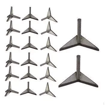 20 шт. шипов пагода гвоздь предотвратить прокол шины анти птицы быстрый инструмент земля треугольник Height 3cm