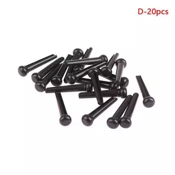 20 шт. штифты для моста для акустической гитары для замены пластикового съемника на 6 струн