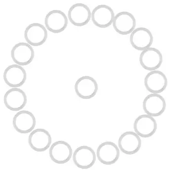 20 шт. силиконовые безопасные кольца O-образные пустышки соска-пустышка цепочка клипсы адаптер держатель для ребенка прозрачный