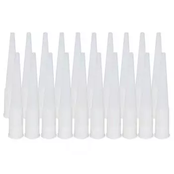 20 шт. силиконовые насадки для уплотнения стекла, клей, герметик, наконечник, инструменты для расширения рта