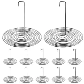 20 шт. ситечко для заваривания чая, фильтр-шар, домашний серебряный заварник из нержавеющей стали 3.50X3.50X3.20CM серебряный