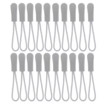 20 шт. сменные молнии для рюкзака, одежда, молния, шнур, съемник, слайдер для улицы