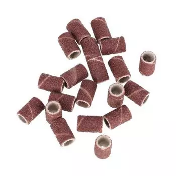 20 шт. сменные насадки для шлифовальной ленты с зернистостью 80 для сверлильного станка для дизайна ногтей