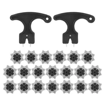 20 шт. сменные шипы для гольфа с гвоздодером TPU легко заменяемые противоскользящие шипы для гольфа