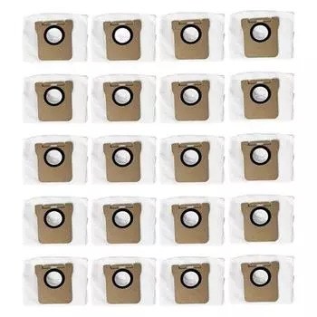 20 шт сменных пылесборников для робота-пылесоса Dreame Bot L10S Ultra/ S10/ S10 Pro CHINA