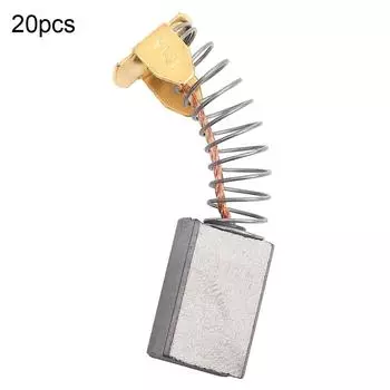20 шт. сменных щеток с отличной проводимостью для электродвигателей 101 6*10*15 мм