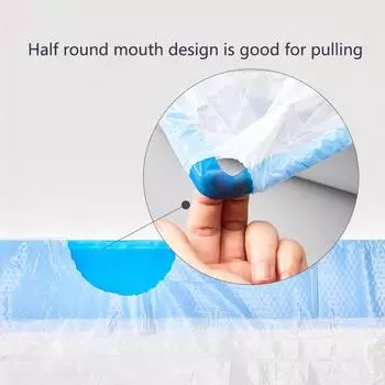 20 шт. сменный мешок для какашек для автоматического самоочищающегося кошачьего туалета, лоток, коробка, умный мешок для хранения кошачьего туалета, чистящие средства