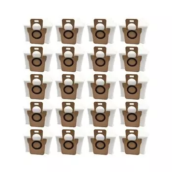 20 шт. сменный мешок для пыли для робота-пылесоса Xiaomi Mijia Omni 1S X10+ аксессуары запчасти для мусорного мешка CHINA