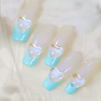 20 шт., стеклянные стразы, изысканные, легкие, легкие аксессуары для ногтей со стразами «сделай сам», для женщин 6mm белый