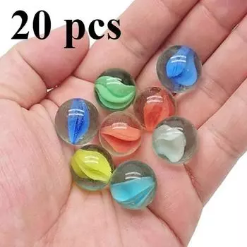 20 шт. стеклянных шариков, бусин 14 мм, украшение 20 pcs