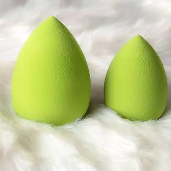 20 шт., сухая и влажная основа для лица, профессиональная губка для красоты, пудра, яйца для консилера, жидкая основа, инструменты для макияжа, косметические спонжи