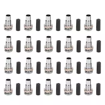 20 шт. светодиодный держатель рамка крепление латунный светодиод плоский металлический база промышленный контроль 3 мм