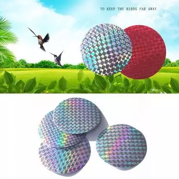 20 шт. светоотражающая лента для отпугивания птиц, светоотражающая лента для отпугивания птиц, эффективная лента для голубя 20pcs