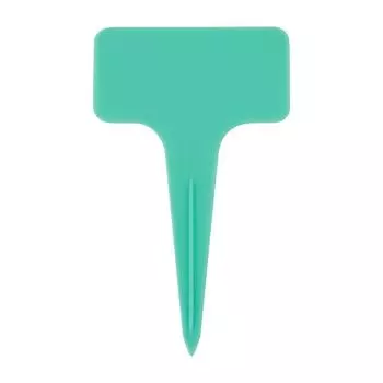 20 шт. Т-образные садовые этикетки, утолщающие садовые бирки для растений, классификация растений, сортировочный знак, бирка зеленого цвета зелёный