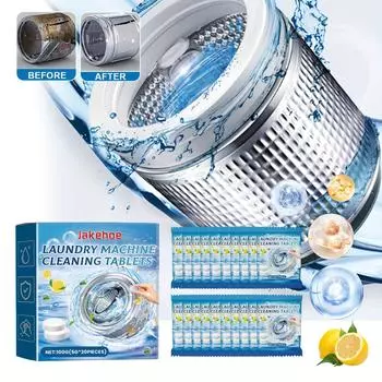 20 шт. Таблетки для чистки стиральных машин, мощный многоцелевой порошок для глубокой очистки и удаления запаха 20pieces/box