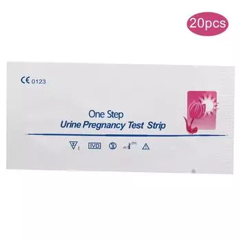 20 шт. тест-полоски на беременность бытовые тесты мочи измерение индикатора беременности
